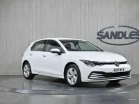 Used VW Golf VII S 150 HP (110 kW) 2021 White Hatchback