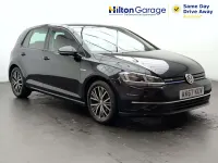 Used VW Golf VII SE 130 HP (95 kW) 2017 Black Hatchback