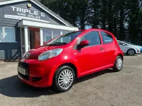 Used Citroën C1 68 HP (50 kW) 2010 Red Hatchback