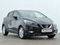 Used Nissan Micra Acenta 100 HP (73 kW) 2021 Black Hatchback