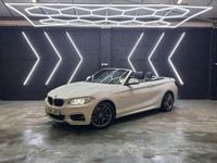 Used BMW 220 M Sport 2015 White Cabriolet