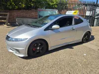 Begagnad Honda Civic Type S 2012 Silver Halvkombi
