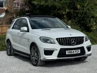 Used Mercedes ML63 AMG AMG 2014 White SUV