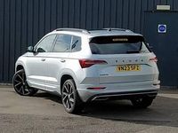 Used Skoda Karoq SportLine 150 HP (110 kW) 2023 Silver SUV