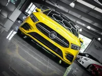 Used Mercedes A35 AMG Premium Plus 2019 Yellow Hatchback