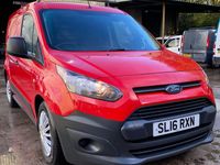 Used Ford Transit Connect 75 HP (55 kW) 2016 Red MPV