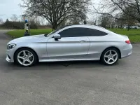 Used Mercedes C220 AMG line 2016 Silver Coupe