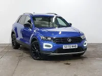 Used VW T-Roc Black Edition 150 HP (110 kW) 2021 Blue SUV