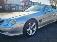 Used Mercedes SL350 245 HP (180 kW) 2005 Silver Cabriolet