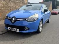 Used Renault Clio Dynamique 90 HP (66 kW) 2014 Blue Hatchback