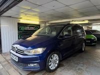 Used VW Touran SEL 190 HP (139 kW) 2016 Blue MPV