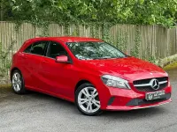 Used Mercedes A200 Executive 153 HP (112 kW) 2017 Red Hatchback