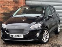 Used Ford Fiesta Titanium 2018 Black Hatchback