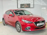 Used Mazda 3 165 HP (121 kW) 2016 Red Hatchback