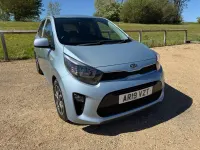 Used Kia Picanto 66 HP (48 kW) 2019 Blue Hatchback