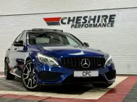 Used Mercedes C43 AMG AMG 362 HP (266 kW) 2017 Blue Sedan