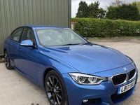 Used BMW 330e M Sport 2017 Blue Sedan