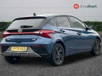 New Hyundai i20 Blackline 90 HP (66 kW) 2025 Blue Hatchback