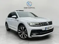 Used VW Tiguan R-line 150 HP (110 kW) 2018 Silver SUV