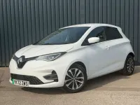 Used Renault Zoe GT-Line 100 kW (136 HP) 2022 White Hatchback