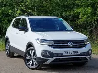 Used VW T-Cross Black Edition 110 HP (80 kW) 2024 White SUV