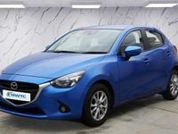Used Mazda 2 90 HP (66 kW) 2016 Blue Hatchback