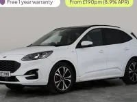 Used Ford Kuga ST-Line X 120 HP (88 kW) 2021 White SUV