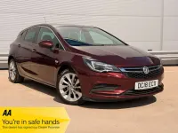 Used Vauxhall Astra 150 HP (110 kW) 2018 Red Hatchback