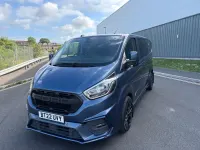 Used Ford Transit Custom Limited 130 HP (95 kW) 2022 Blue Van