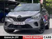 Used Renault Captur Rive Gauche 143 HP (105 kW) 2022 Grey SUV