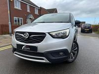Used Vauxhall Crossland X Elite 110 HP (80 kW) 2018 Silver SUV