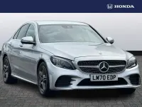 Used Mercedes C220 AMG Line Premium 191 HP (140 kW) 2020 Silver Sedan