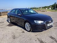 Used Audi A4 S-Line 2016 Blue Sedan