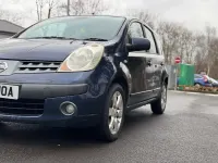Used Nissan Note 110 HP (80 kW) 2006 Blue MPV