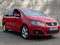 Used Seat Alhambra XCELLENCE 150 HP (110 kW) 2018 Red MPV