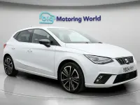 Used Seat Ibiza XCELLENCE Lux 116 HP (85 kW) 2024 White Hatchback
