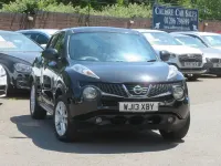 Used Nissan Juke Acenta 115 HP (84 kW) 2013 Black SUV
