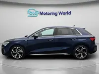 Used Audi A3 Sportback S-Line 150 HP (110 kW) 2021 Blue Hatchback
