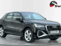 Usado Audi Q2 S-Line 150 CV (110 kW) 2023 Negro SUV