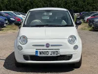 Used Fiat 500 Pop 69 HP (50 kW) 2010 White Hatchback