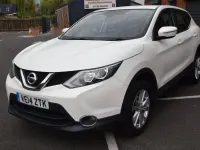 Used Nissan Qashqai Acenta 115 HP (84 kW) 2014 White SUV