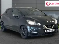 Used Nissan Micra S 101 HP (74 kW) 2019 Black Hatchback