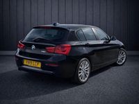 Used BMW 118 Sport Line 136 HP (100 kW) 2019 Black Hatchback