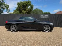 Used BMW 218 M Sport 2018 Black Cabriolet
