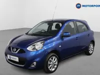 Used Nissan Micra Acenta 80 HP (58 kW) 2016 Blue Hatchback