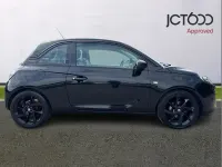 Used Vauxhall Adam 68 HP (50 kW) 2019 Black Hatchback