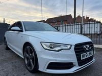 Used Audi A6 Black Edition 190 HP (139 kW) 2014 White Sedan