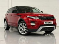 Used Land Rover Range Rover evoque Dynamic 190 HP (139 kW) 2013 Red Estate