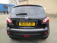 Used Nissan Qashqai N-TEC 117 HP (86 kW) 2011 Black SUV