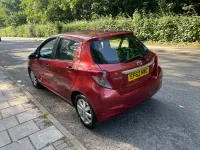 Used Toyota Yaris 90 HP (66 kW) 2012 Orange Hatchback